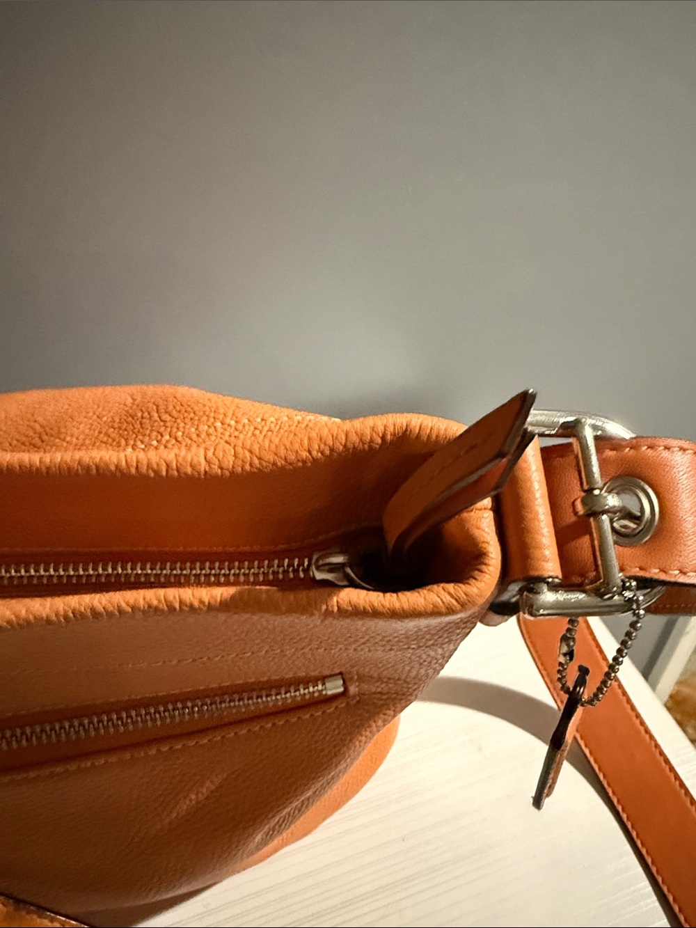 Coach Pebbled Leather Hobo Bag $358 - Picture 3 of 10